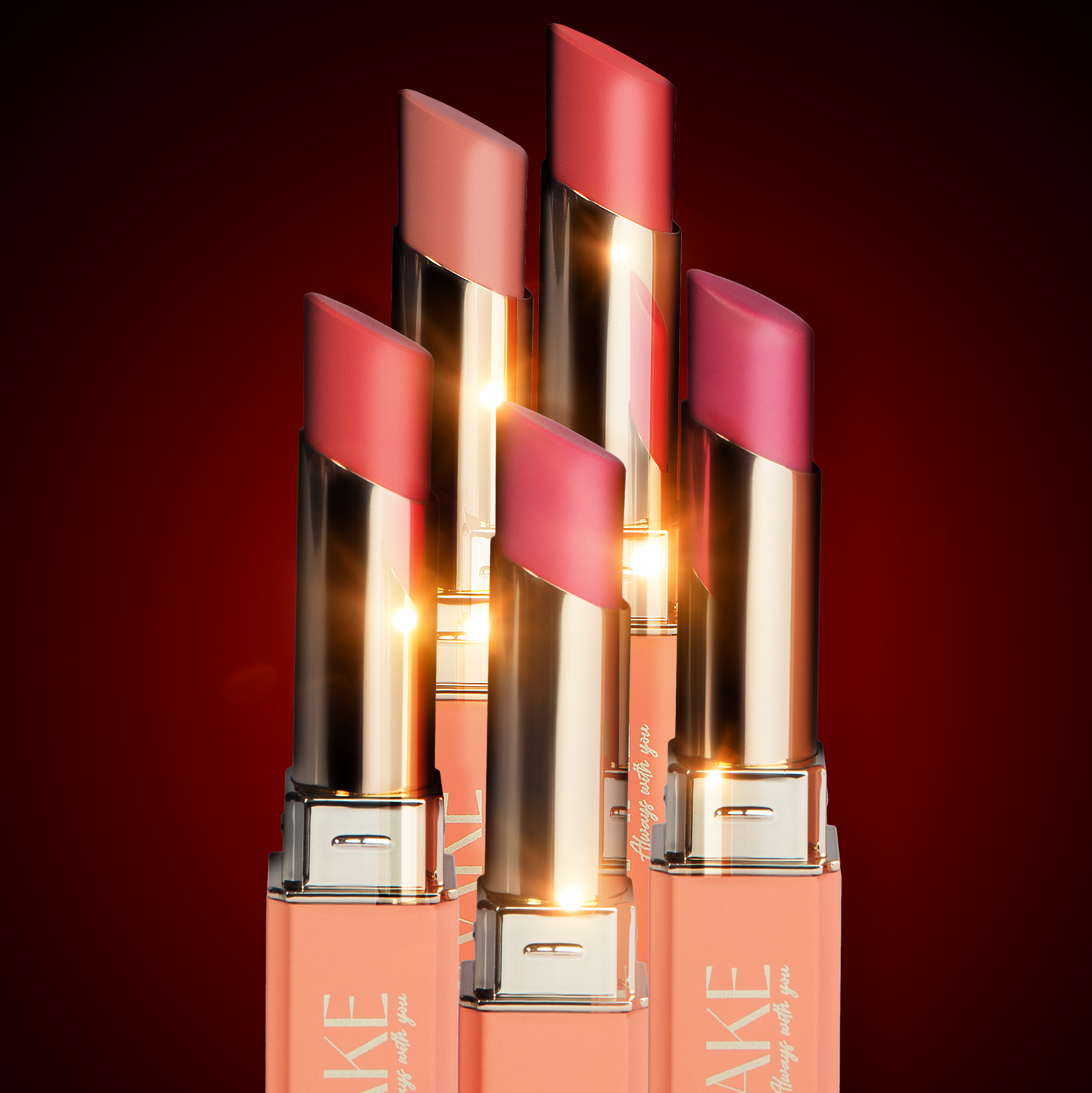 أحمر شفاه مخملي مطفي