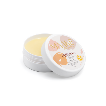 تابوها أفريقيا بوماد زبدة الشيا النقية مع زيت جوز الهند