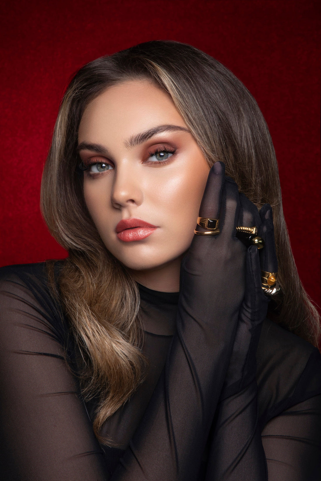 أحمر شفاه لامع ميتاليك 