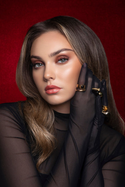 أحمر شفاه لامع ميتاليك 