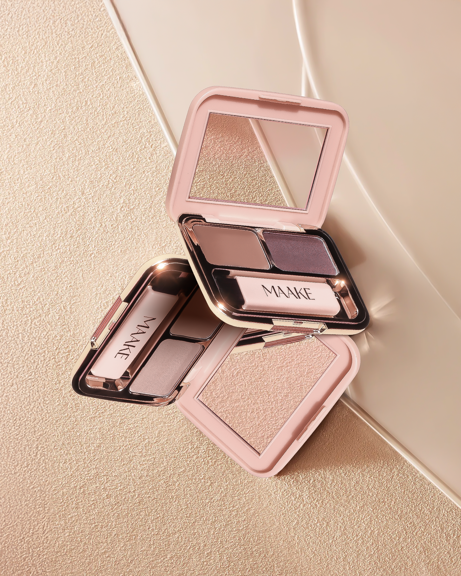 بودرة مضغوطة مثالية للحواجب والعينين