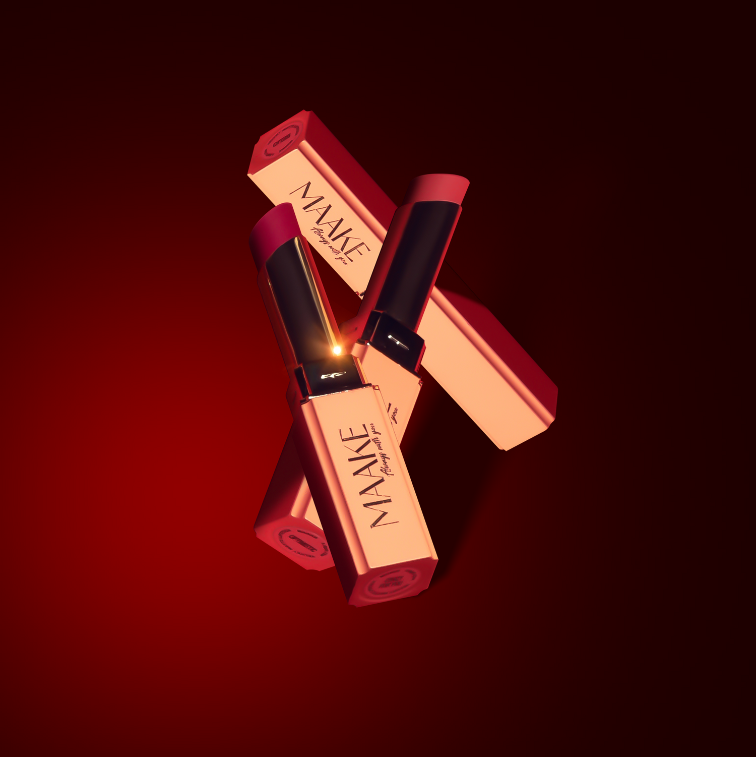 أحمر شفاه مخملي مطفي