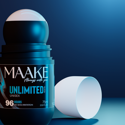 UNLIMITED Glacial رول أون مضاد للتعرق بدون كحول 96 ساعة للجنسين