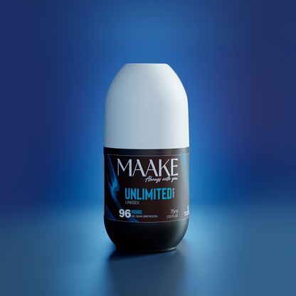 UNLIMITED Glacial رول أون مضاد للتعرق بدون كحول 96 ساعة للجنسين
