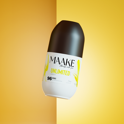 UNLIMITED Solares رول أون مضاد للتعرق بدون كحول 96 ساعة للجنسين